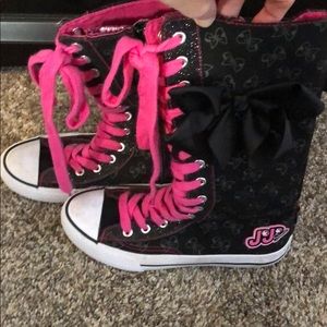 Jojo Siwa lace up boots